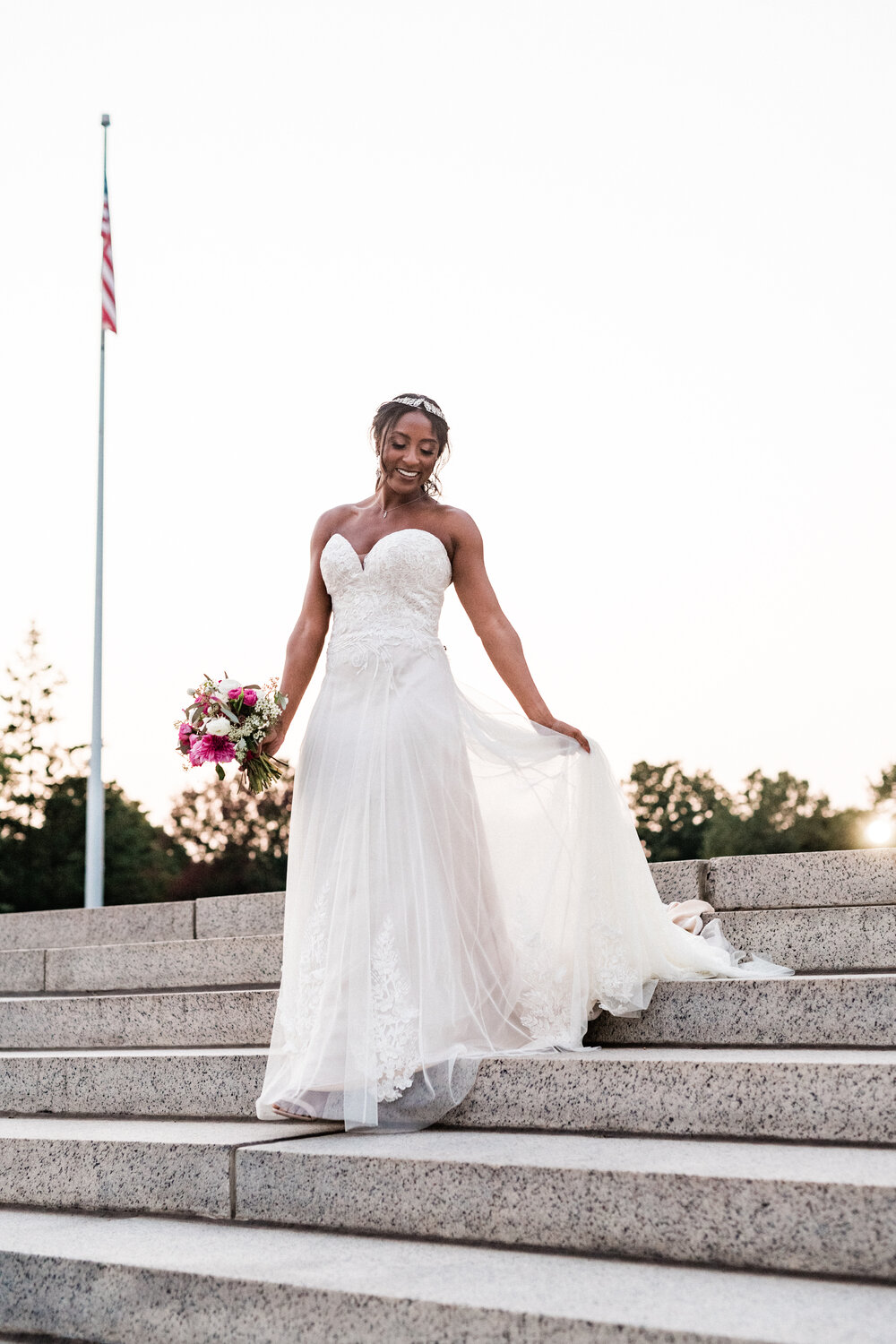 Renee Grace Bridal gown from Ivory &amp; Ash Bridal featured in a styled shoot