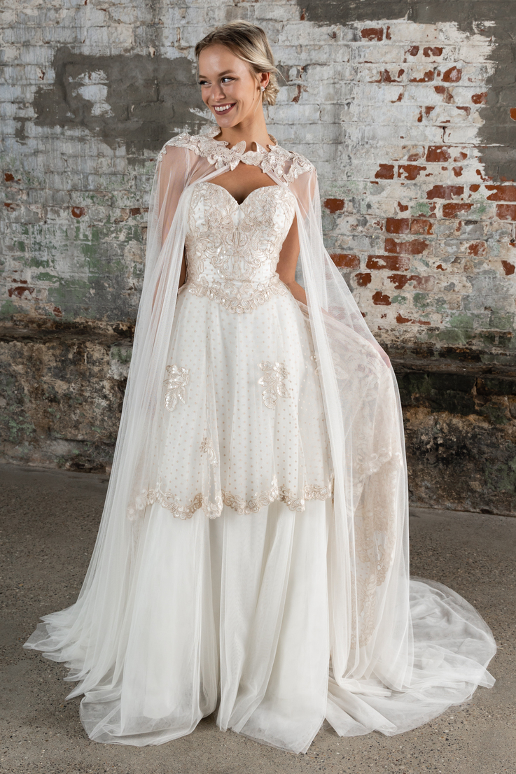 Renee Grace Wedding Dresses Celeste Cape Renee Grace Bridal